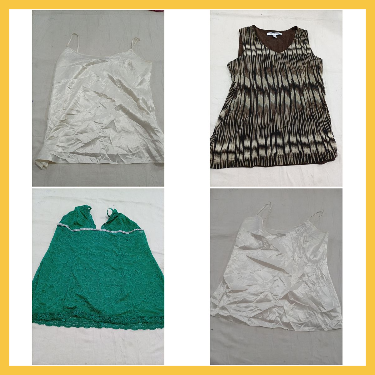 Elie Tahari, Croft & Barrow & More Camisole Bundle..