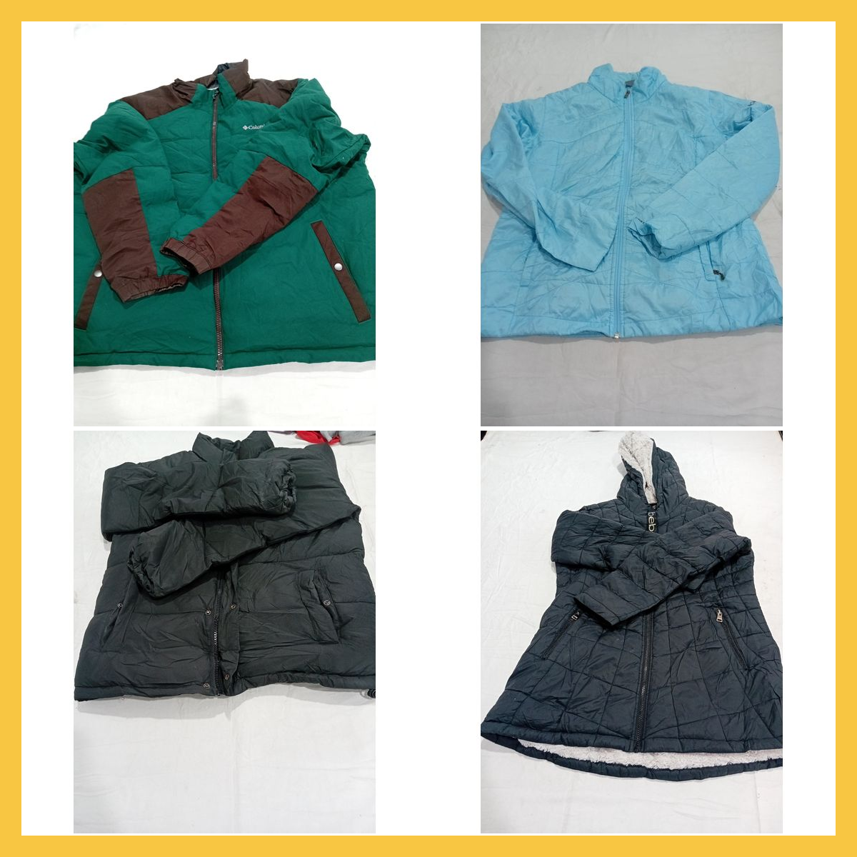 Columbia Rocawear Puffer Jacket Bundle 6pcs Bershk..