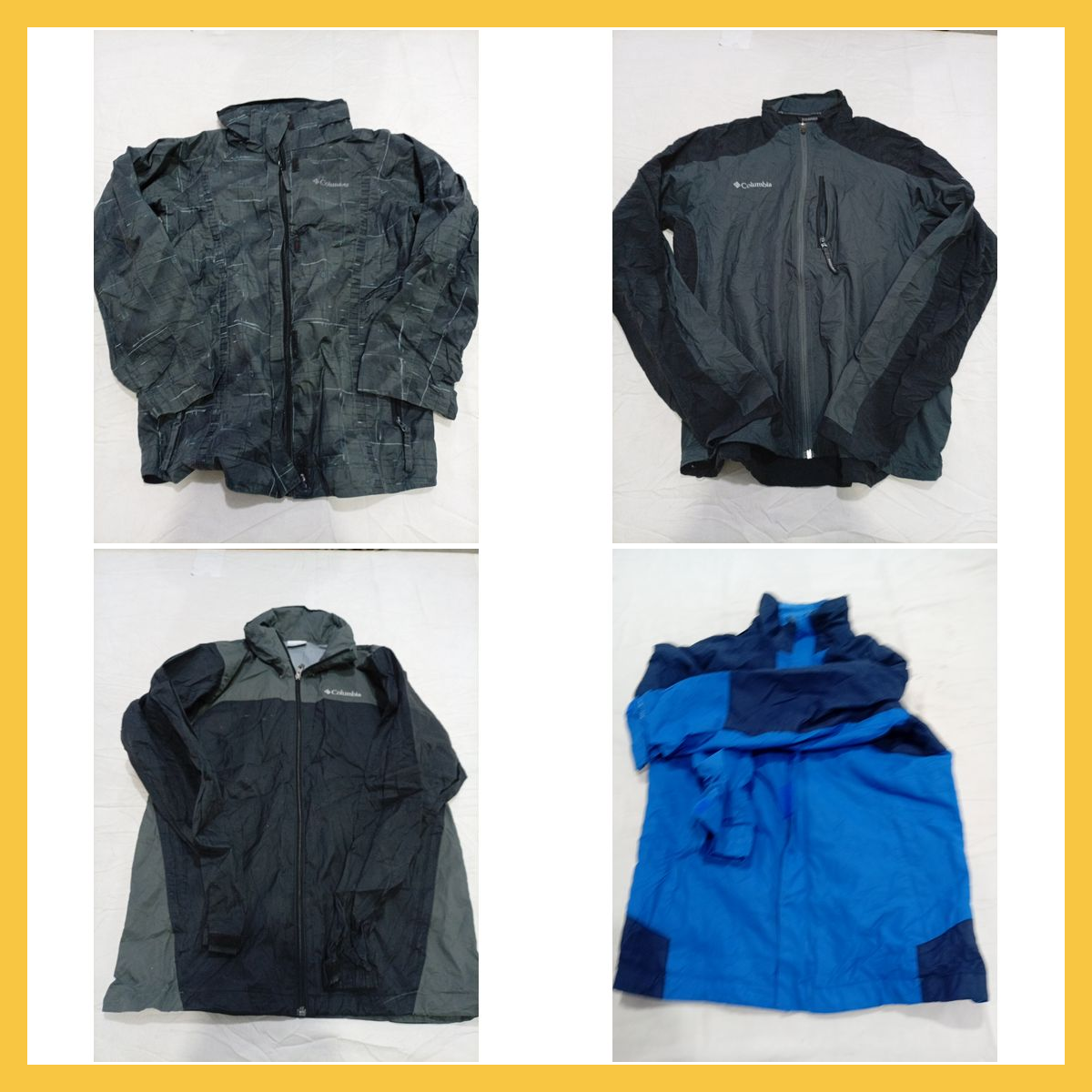 Columbia Windbreaker Jacket Bundle 7pcs