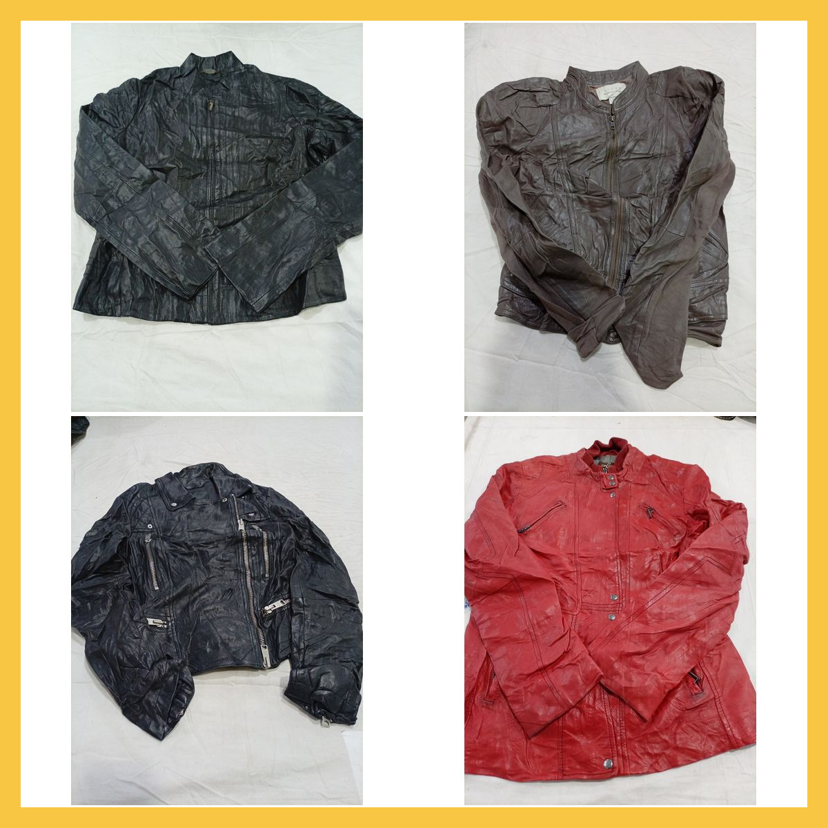 Leather Jacket Bundle - XOXO, AllSaints, Diesel & ..