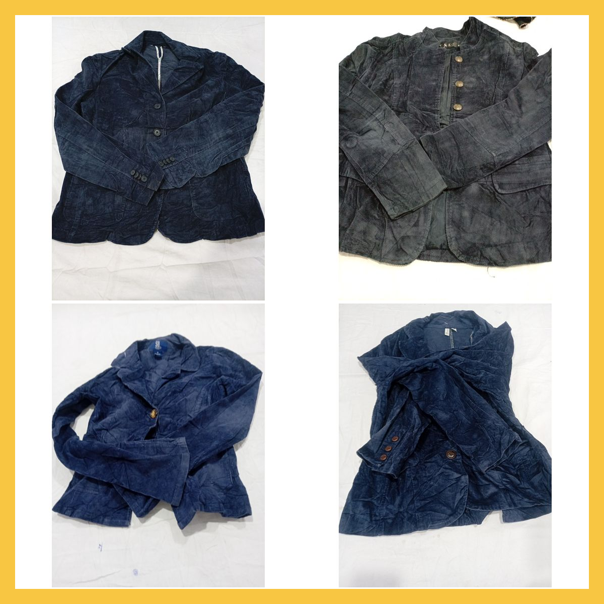 Corduroy Jacket Bundle C&A Schott SQ 5 Piece Mix L..