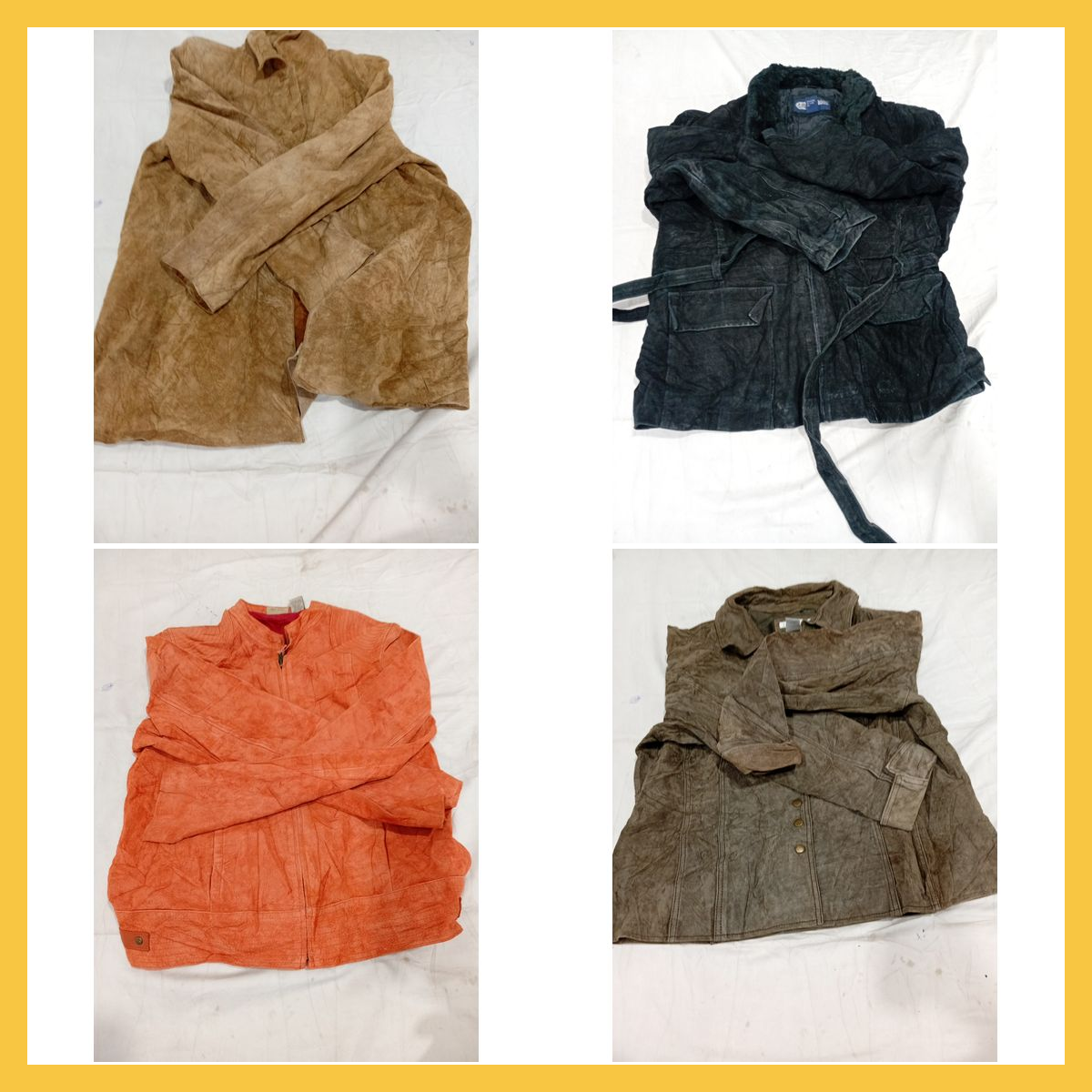 Wildlederjacken-Bündel - Bernardo, Rue21, Carhartt..