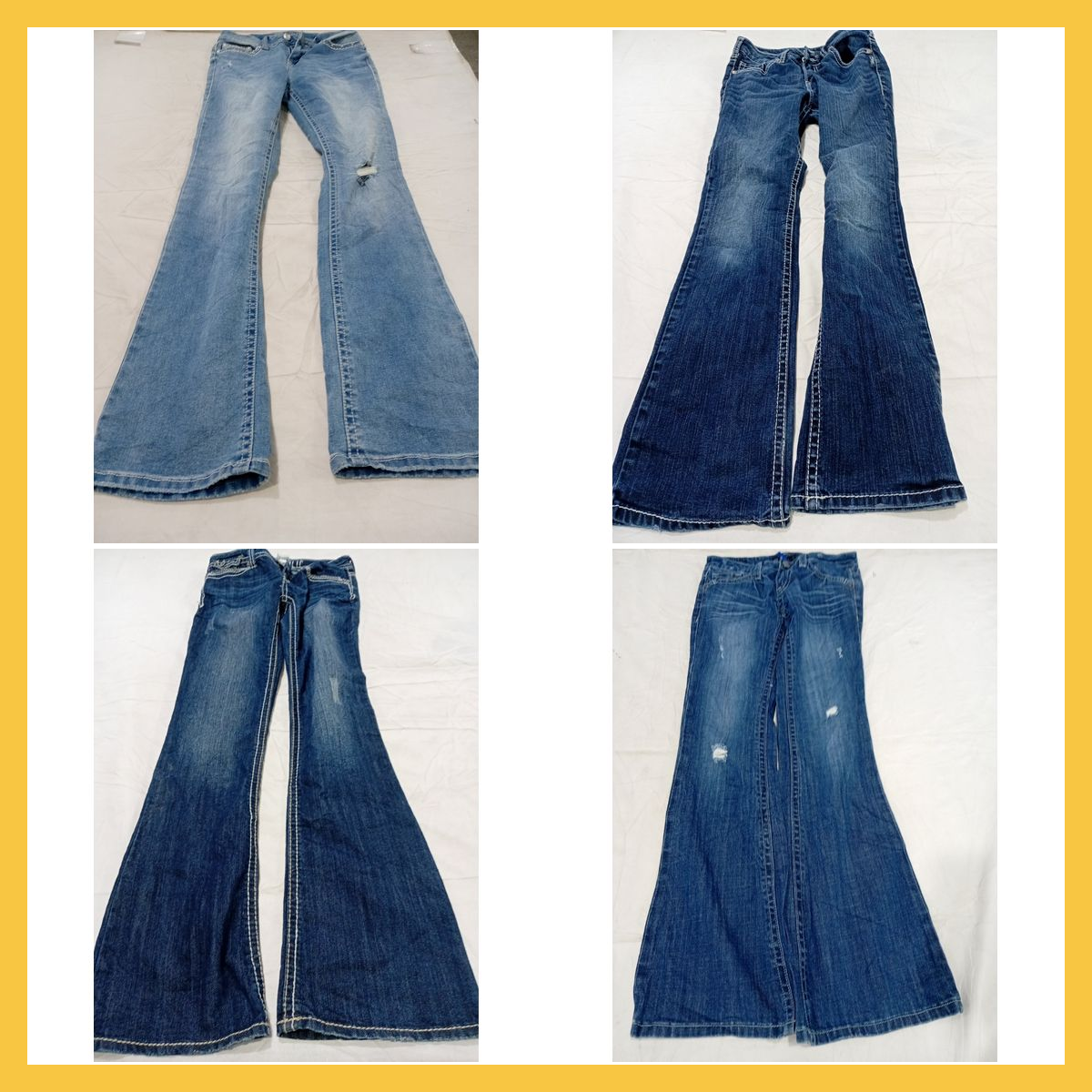 Diesel Dolce & Gabbana Flare Jeans Bundle 11pcs