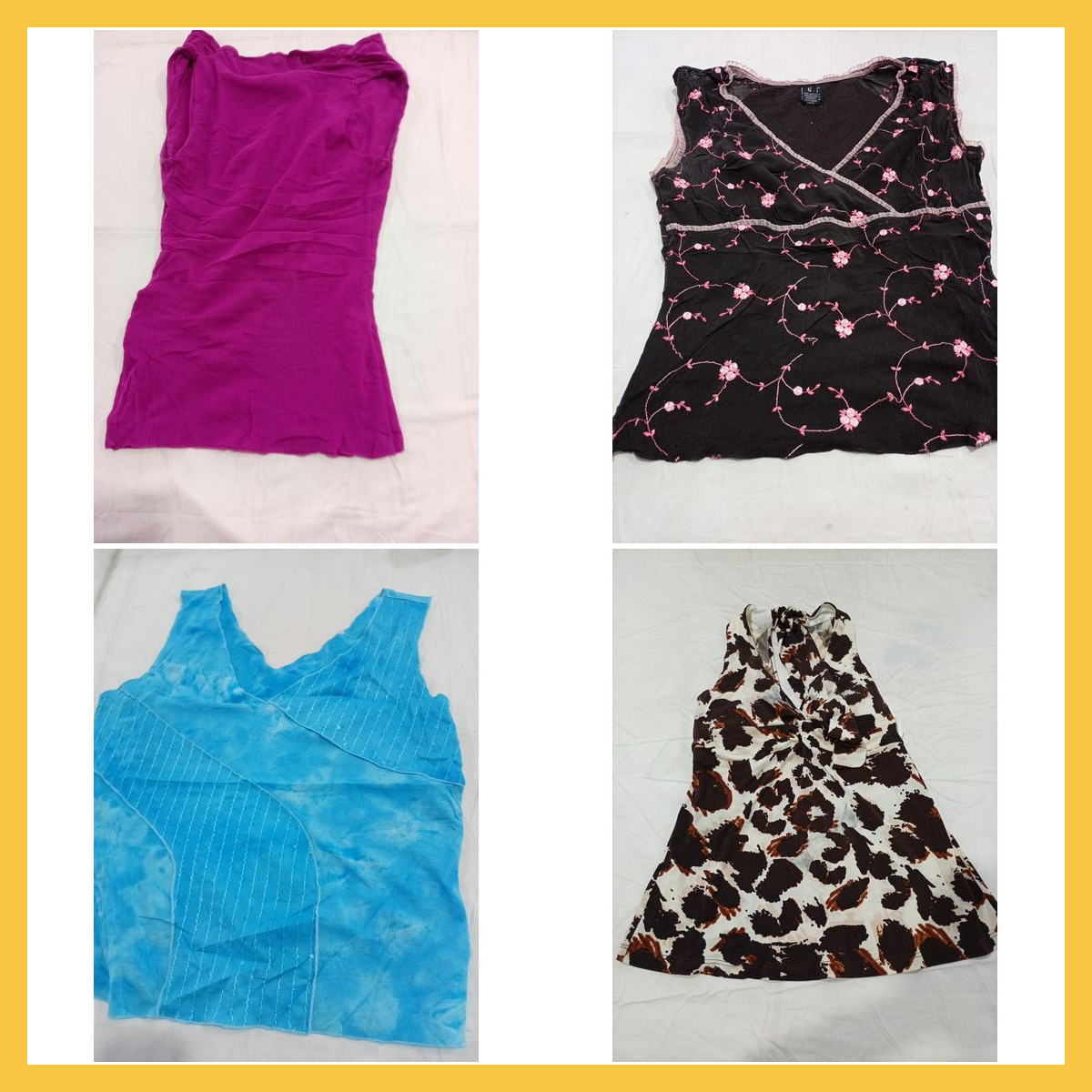 LNC Studio Y Tank Top Bundle 5 Pc Basic Tops Assor..