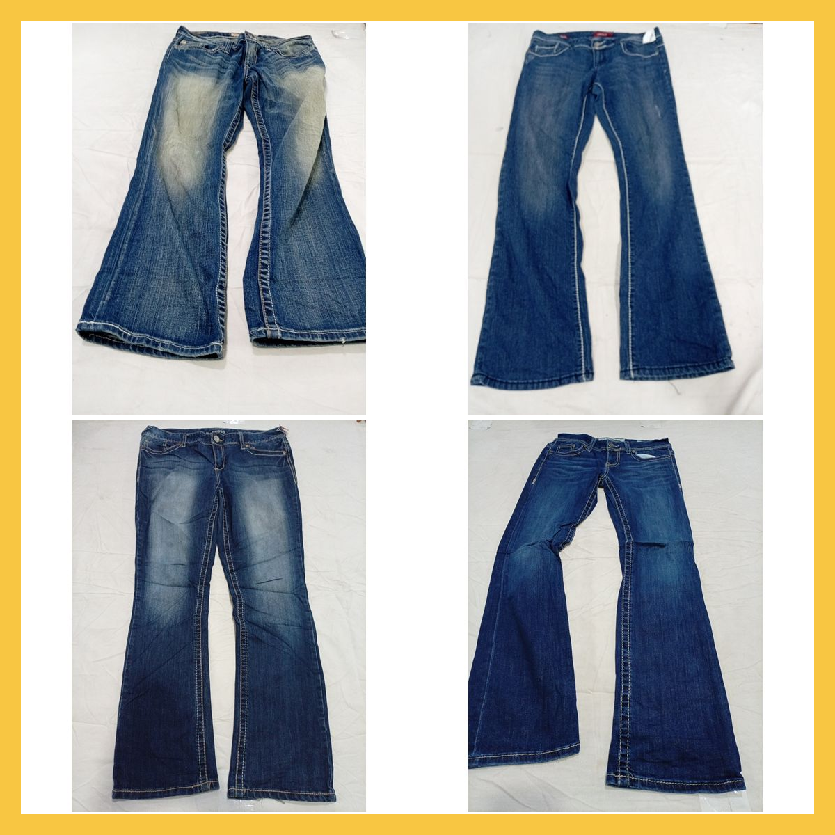 Bootcut Jeans Bundle - 15 Pc Big Star Vigold Mauri..