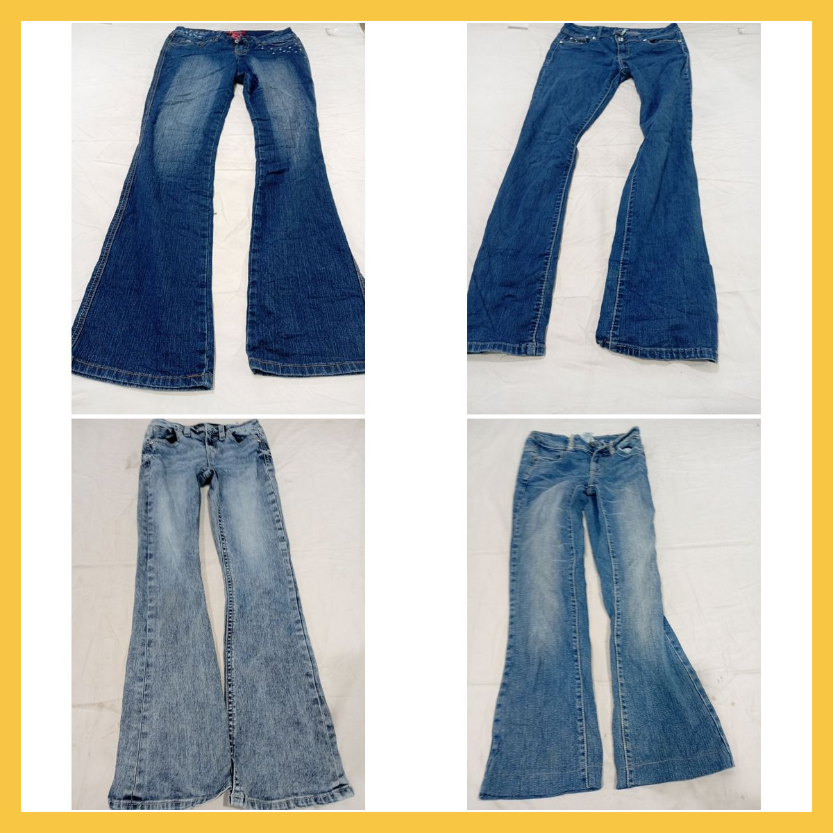 Lot de jeans évasés - 13 pièces Abercrombie AG Die..