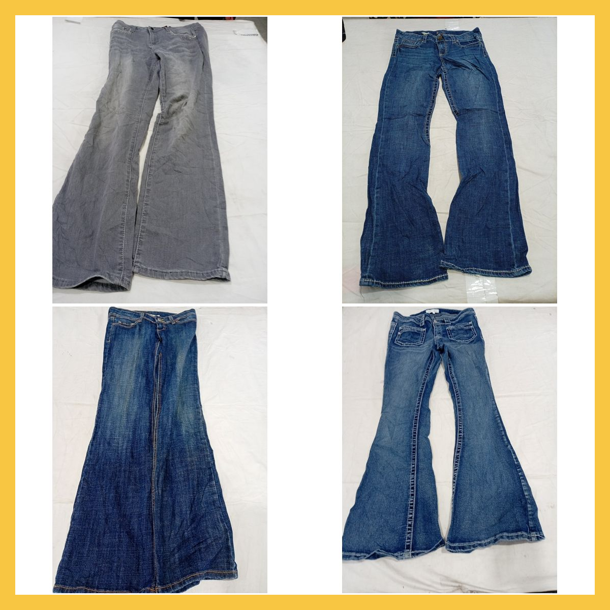 Flare Jeans Bundle - Diesel, KUT, Seven7 & More Br..