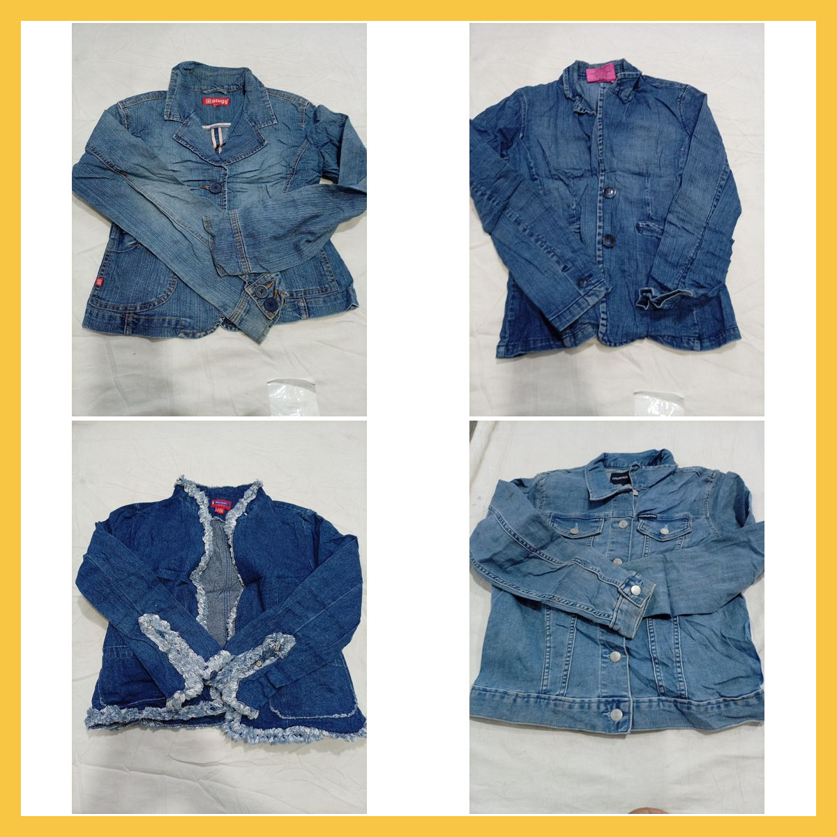 Denim Jacket Bundle - 14pcs Calvin Klein, Plugg, G..