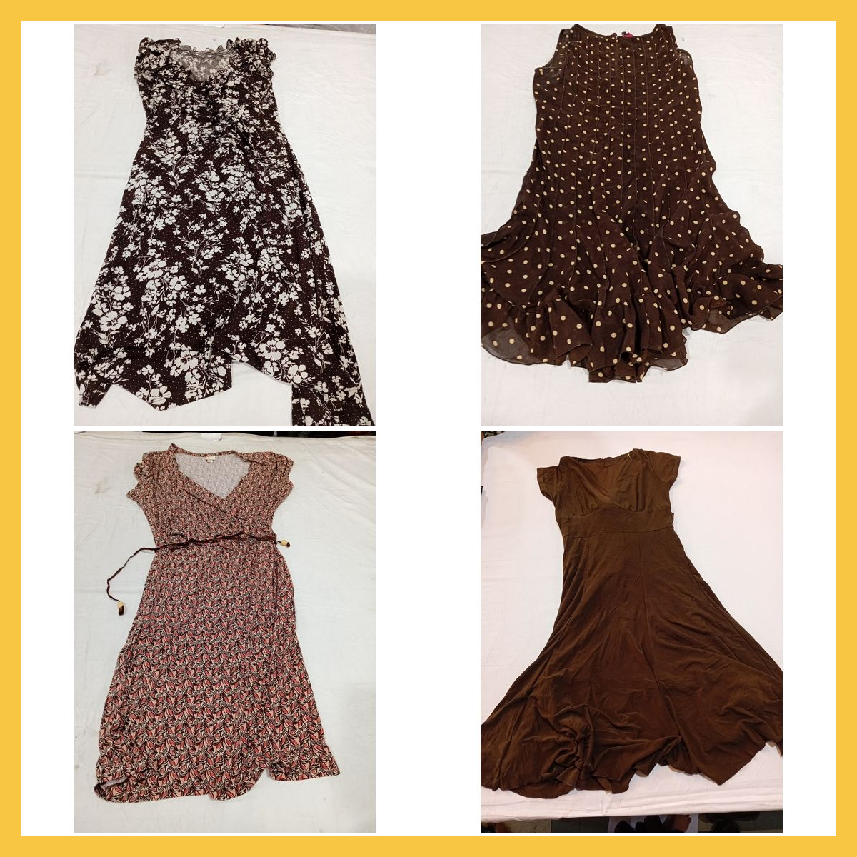 DKNY STUDIO Merona Midi Dress Bundle 6 Pc Floral P..