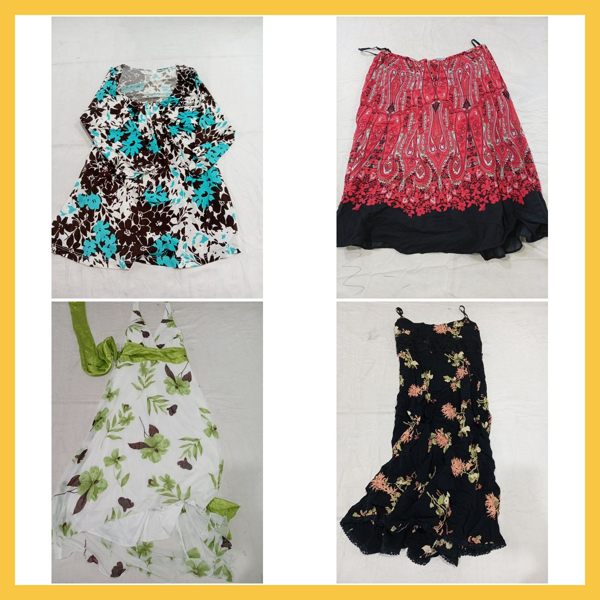 Midi Kleid Bündel - 15 Teile Damenmode Los Bebe Co..