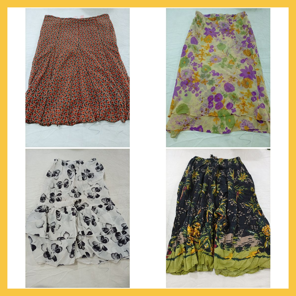 Designer Skirt Bundle - 15 Mix & Match Midi Maxi S..