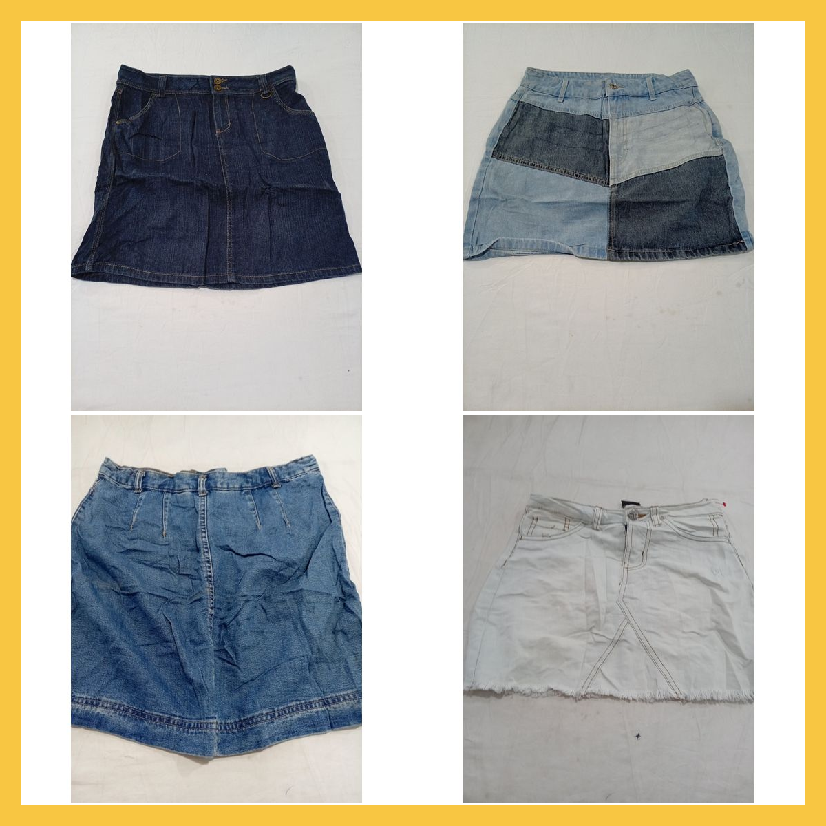 Denimrock-Bundle - 14 Mini-Röcke von Top-Marken wi..