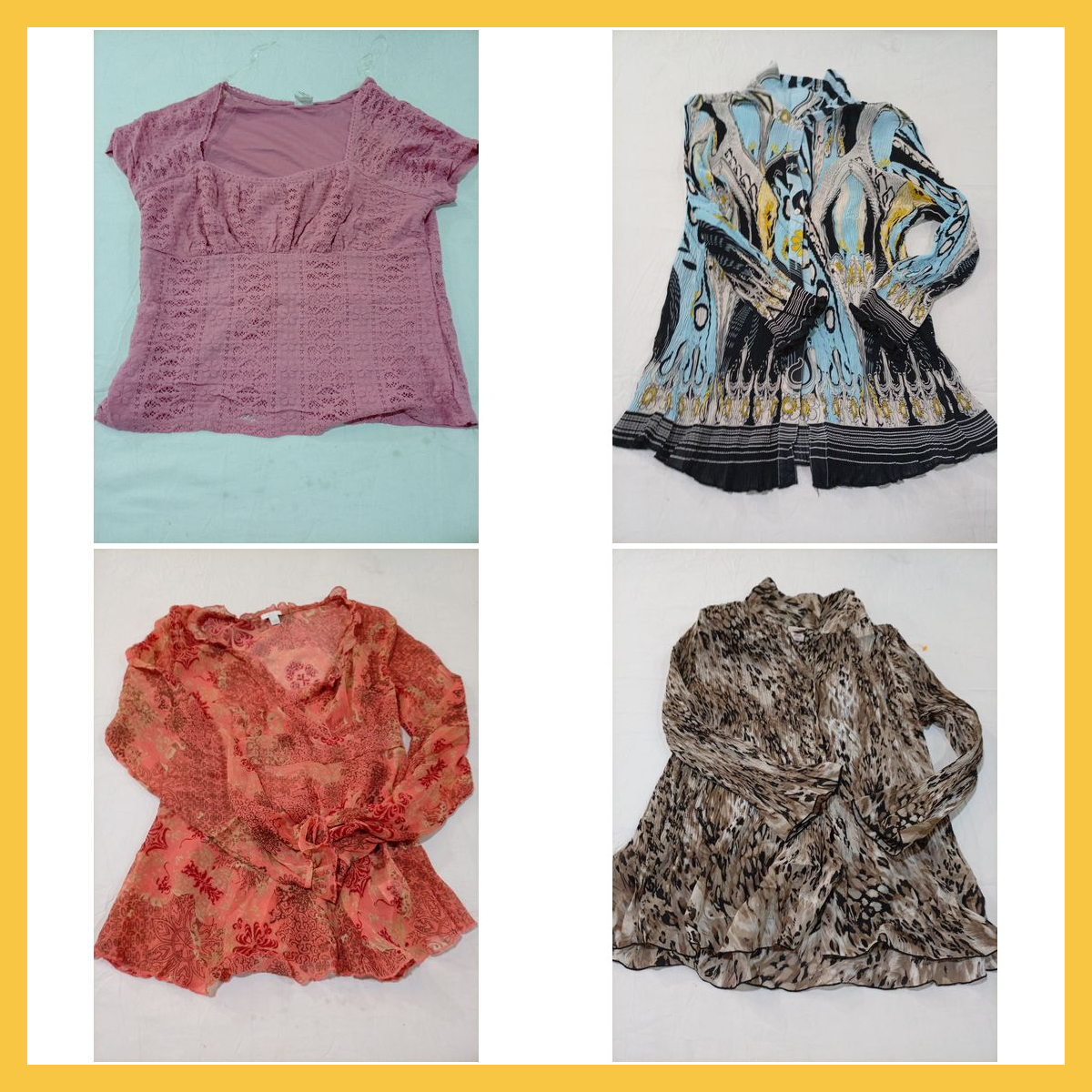 Florale Blusen-Bundle: No Boundaries, The Limited,..