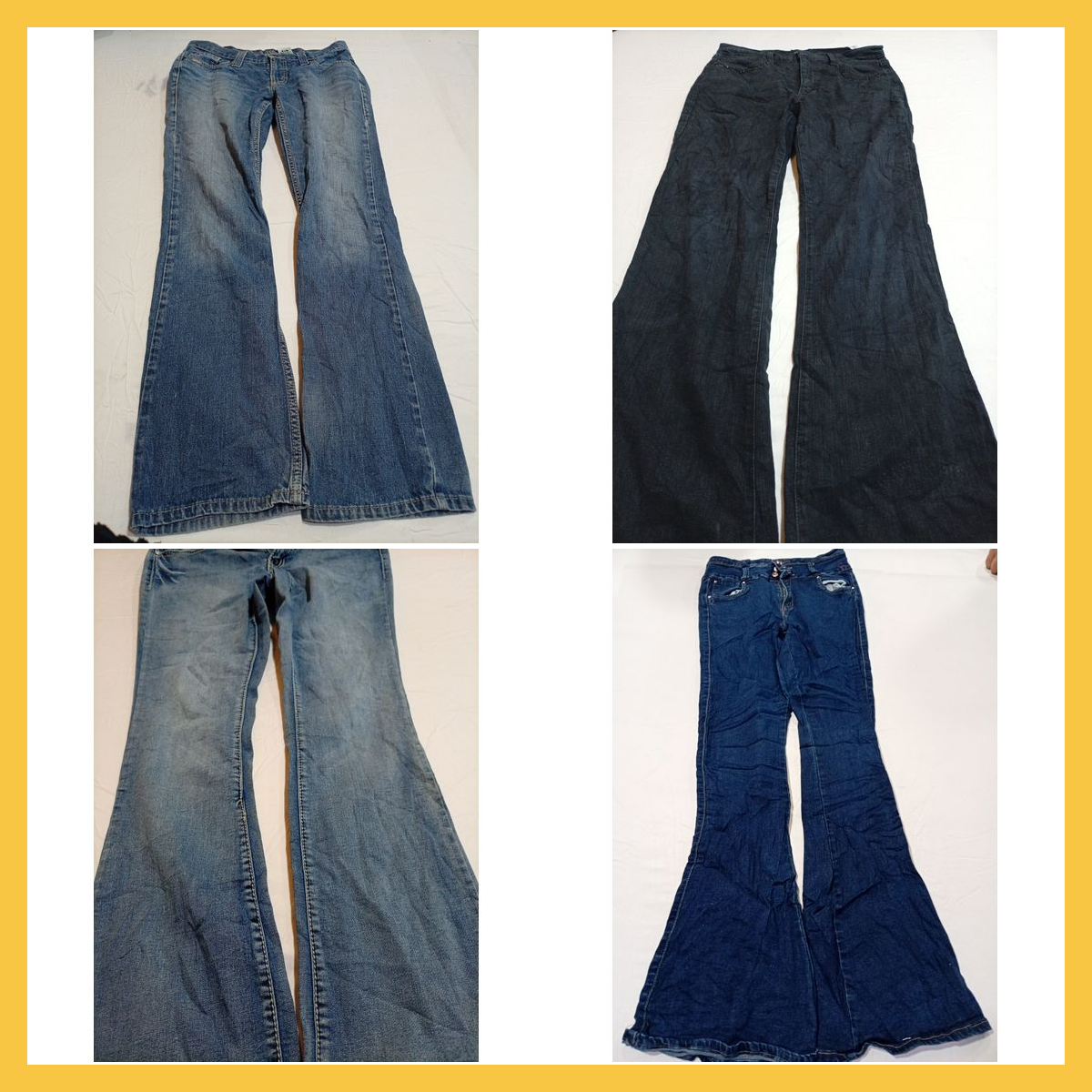 Flare Jeans Bundle 11pcs 7 For All Mankind Rock & ..