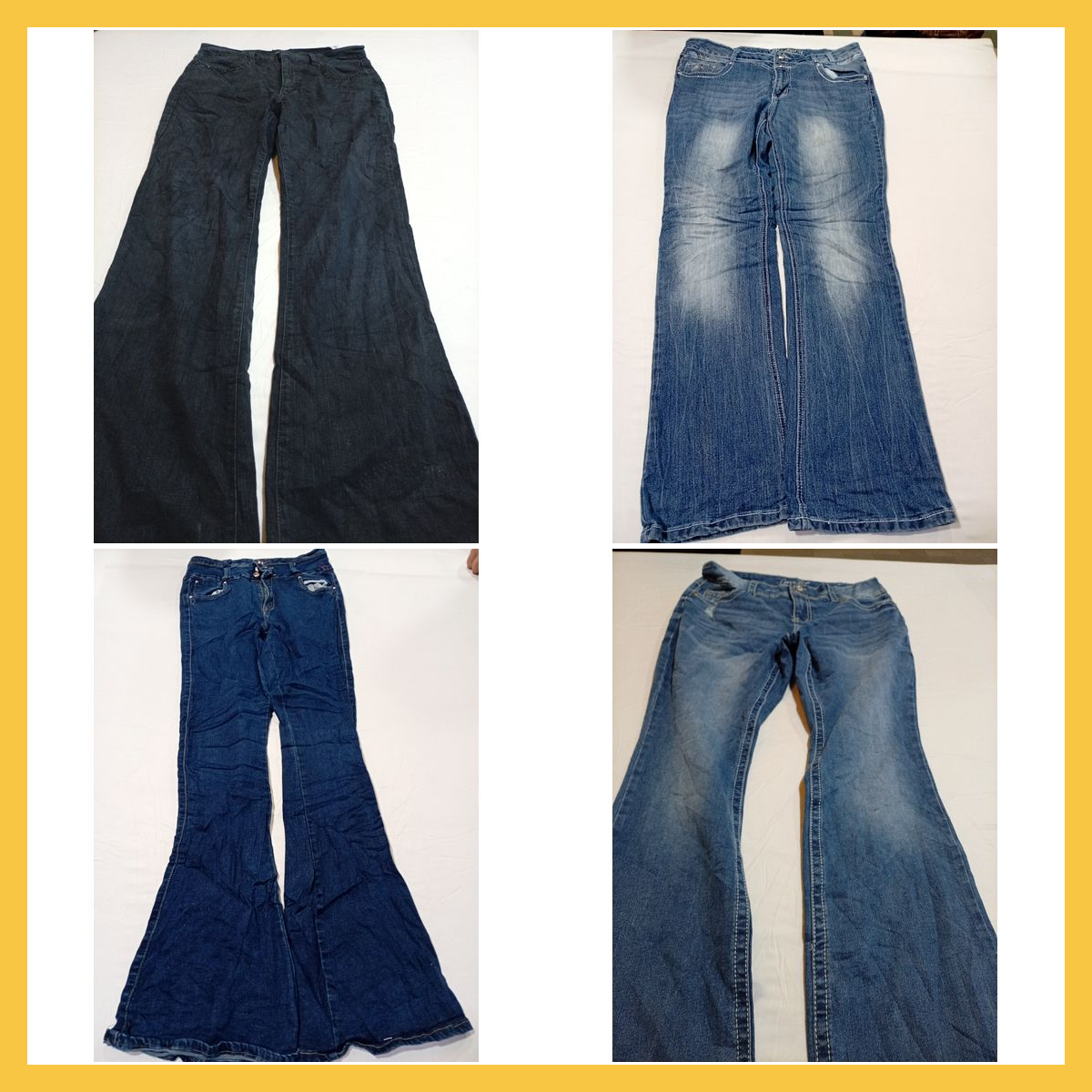 Flare Jeans Bundle 7 For All Mankind Revolt Rock &..