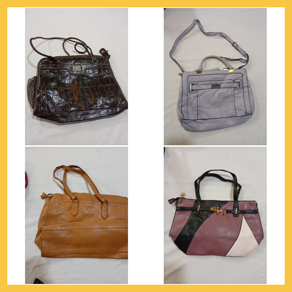 ゲス、フルラ、コーチ & ヴェラ・ペレ トートハンドバッグ バンドル ロット14 バッグ