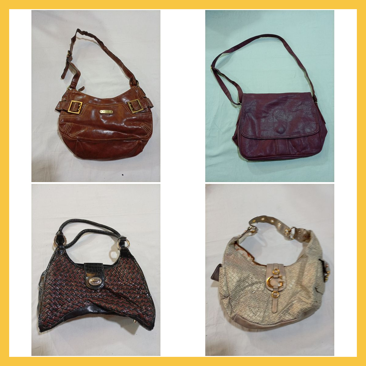 「コーチ、モクスリーなどの豪華なハンドバッグバンドル 13個の小さな財布」