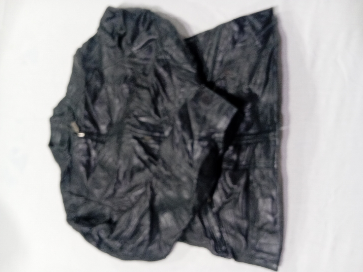 カルバン・クライン ブラックレザー ジャケット