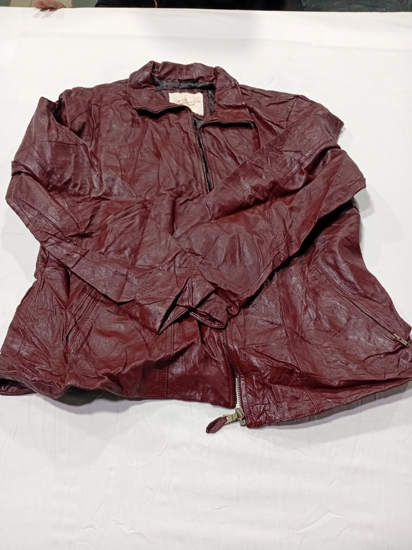 「Covington Leather Jacket」