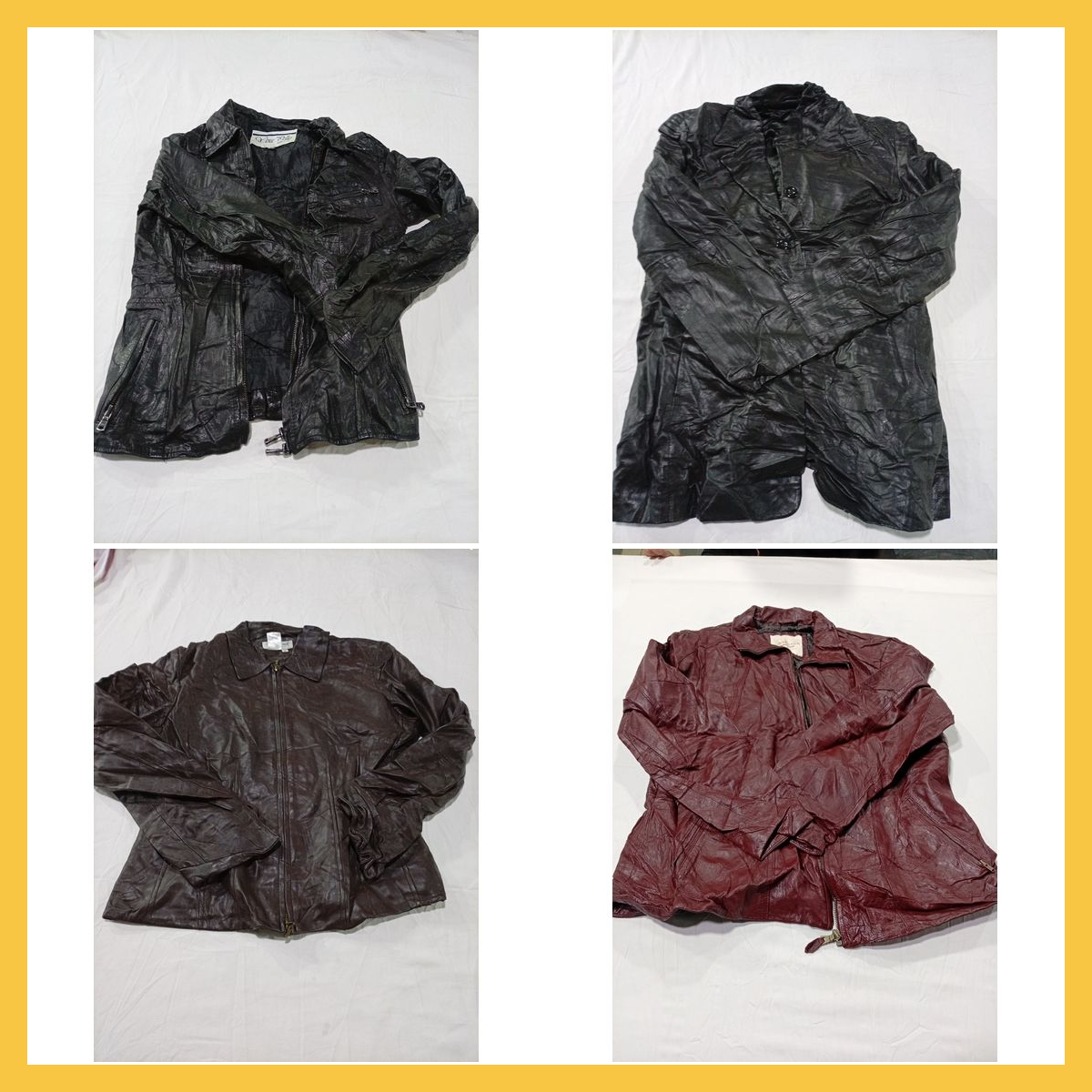 Ensemble de vestes en cuir - Vera Pelle, Calvin Kl..