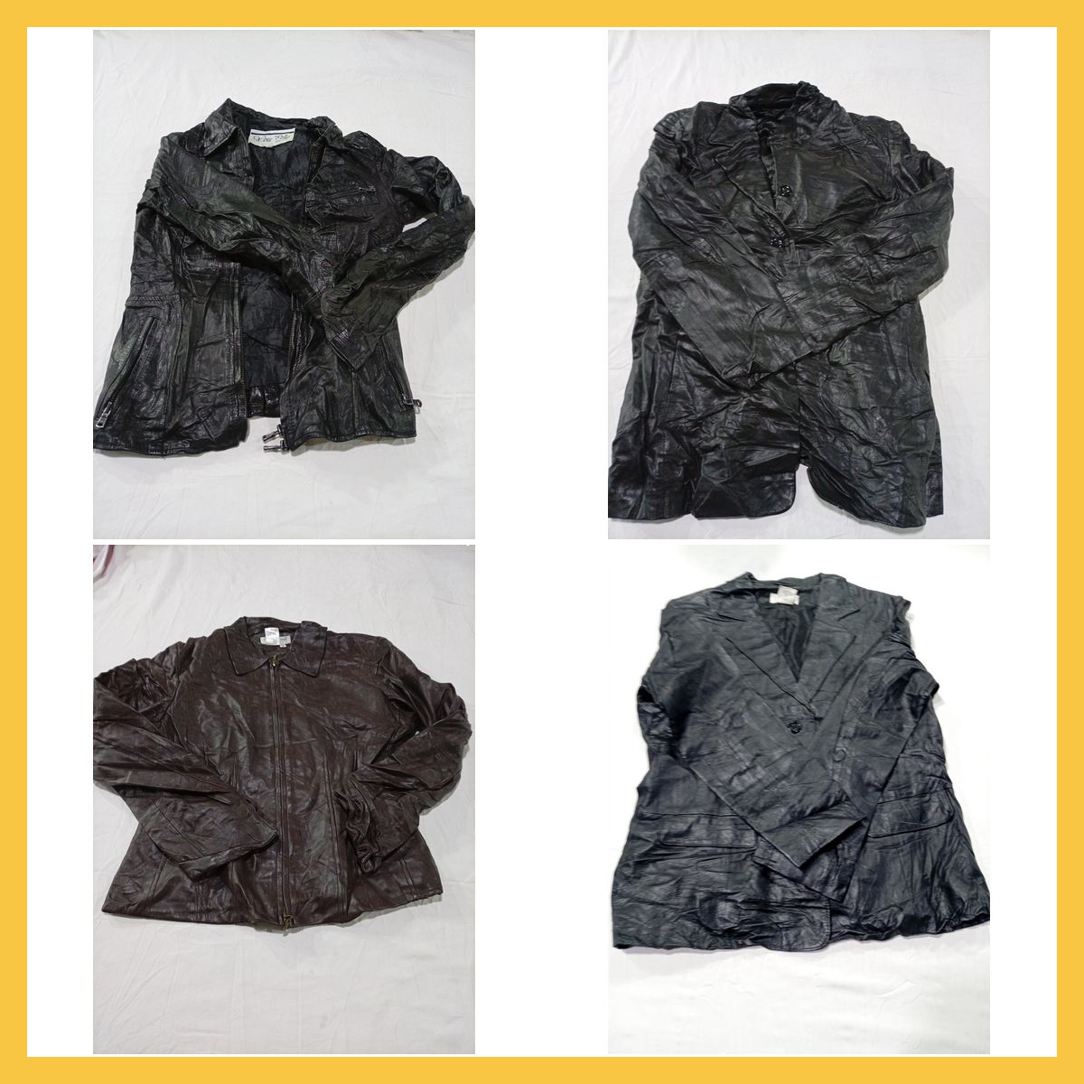 Ensemble de vestes en cuir - Vera Pelle, Calvin Kl..