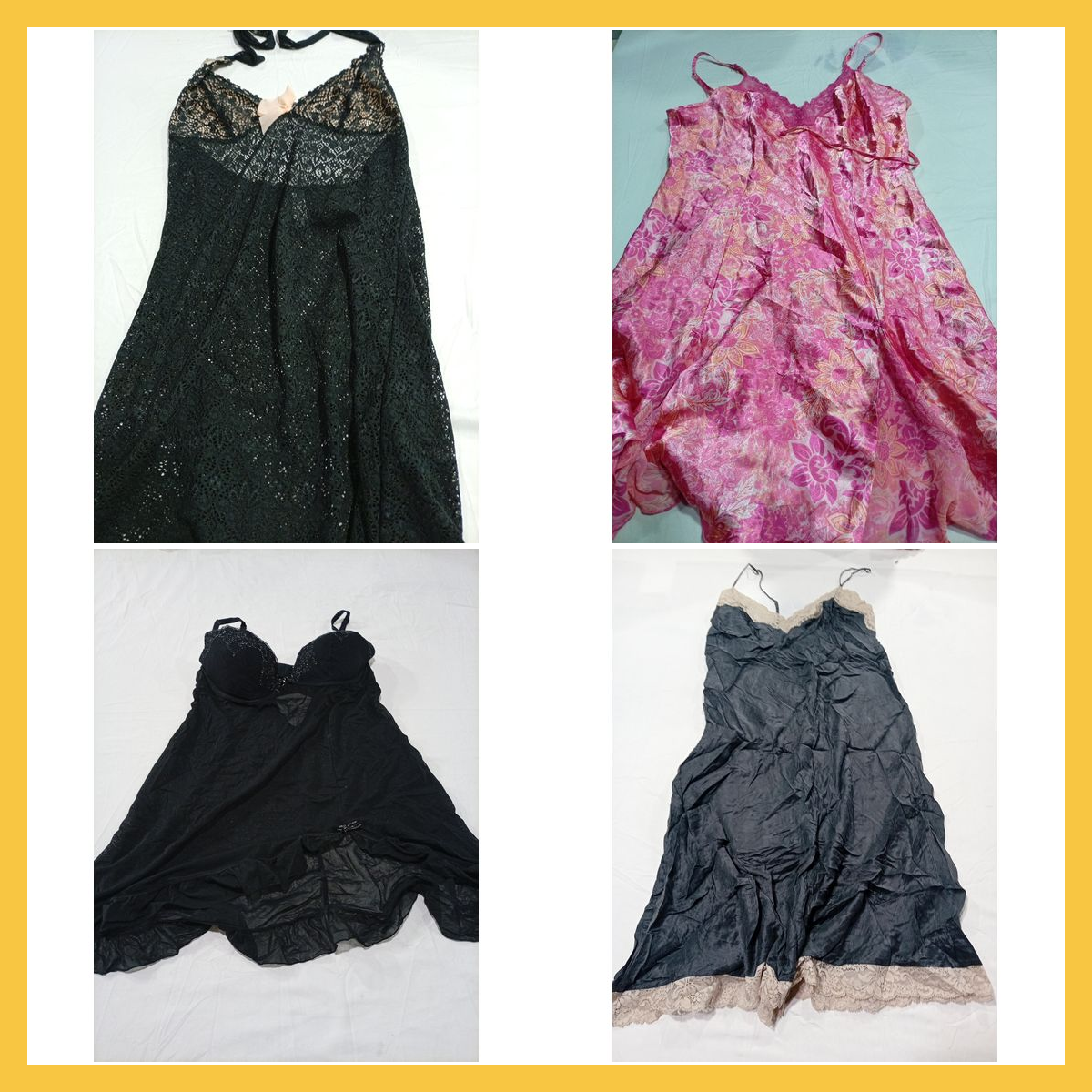 Ensemble de robes slip de créateur - Lot de linger..