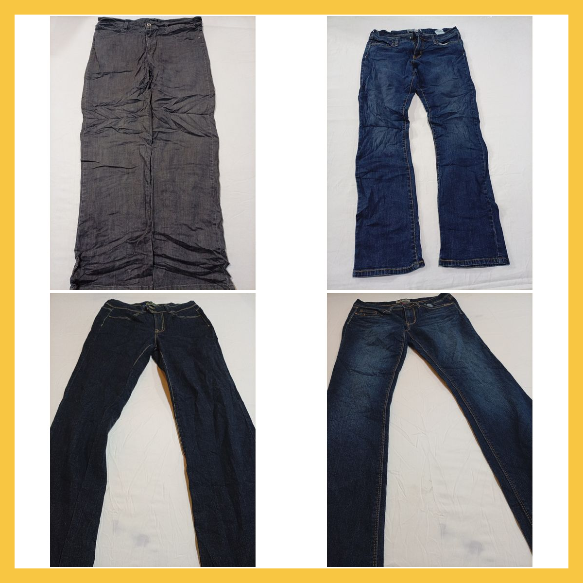 Denim Bundle: Lee, Levi's, Gloria Vanderbilt & 7 F..