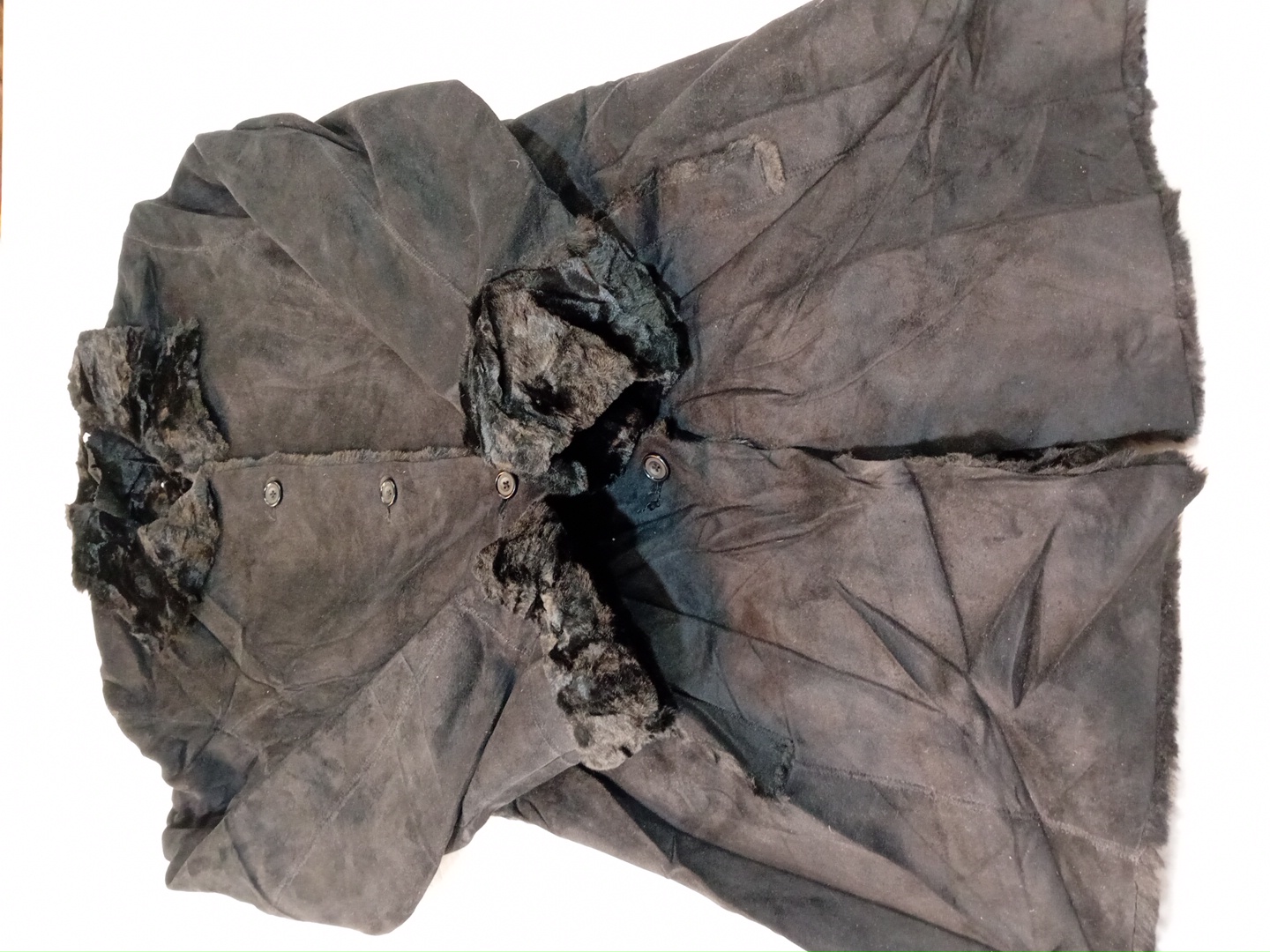 Ann Taylor Loft Fur Coat