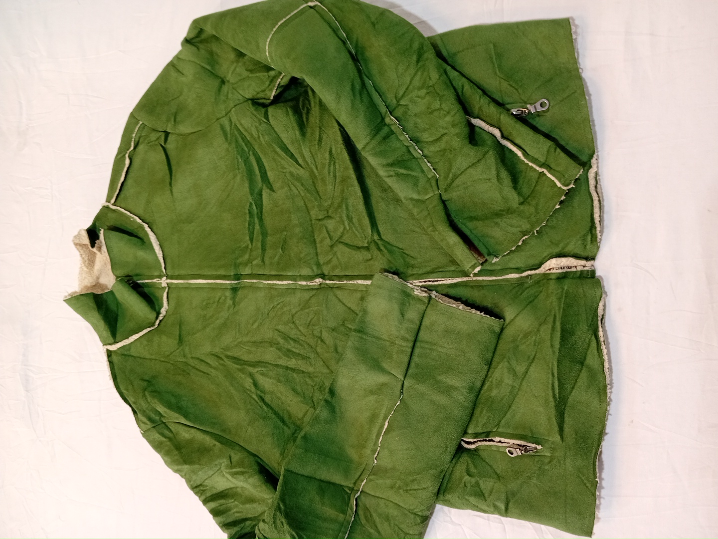 Green Puffer Jacket
