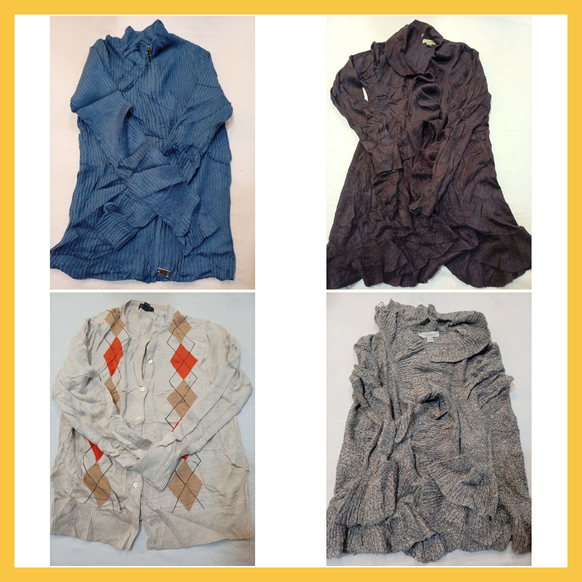 Lot de Cardigans Cosy - 15 pièces mélange de Lands..