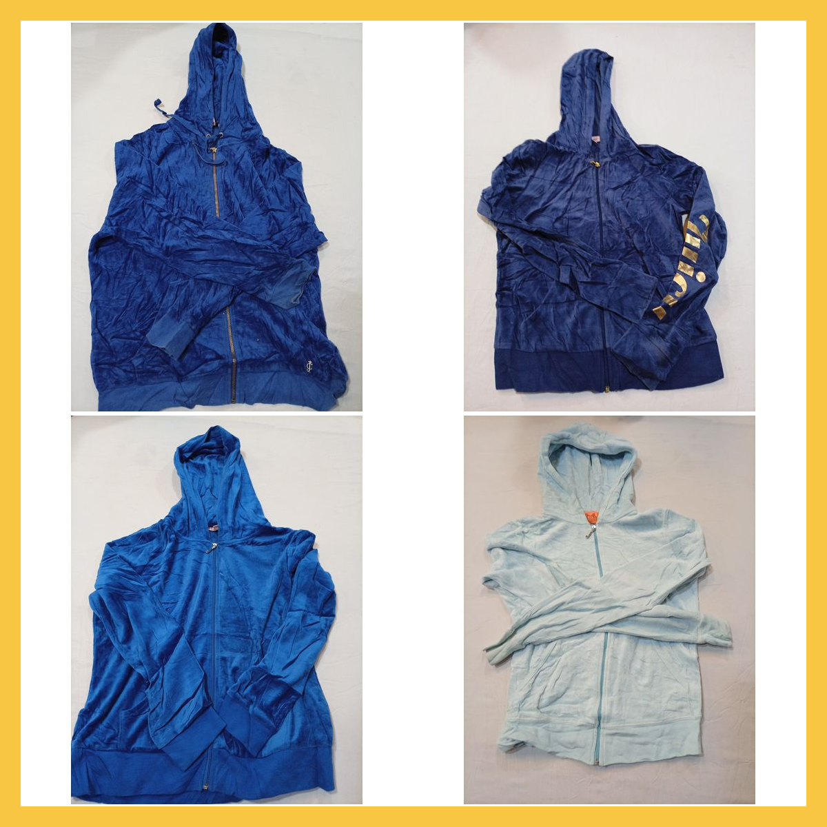 Juicy Couture Hoodie Bundle 6pcs Velvet & Velour T..