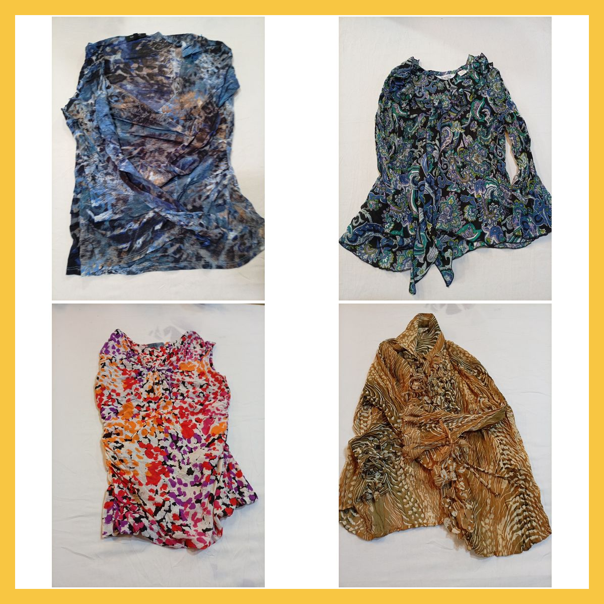 Karen Kane, Allison Taylor & More Printed Blouse B..