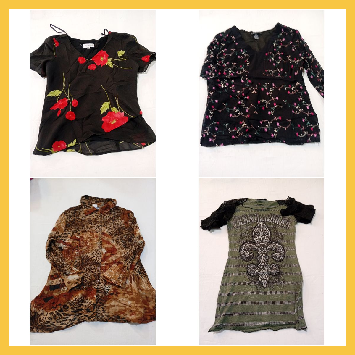 Floral Blouse Bundle - Studio I, Laura Ashley, Sas..
