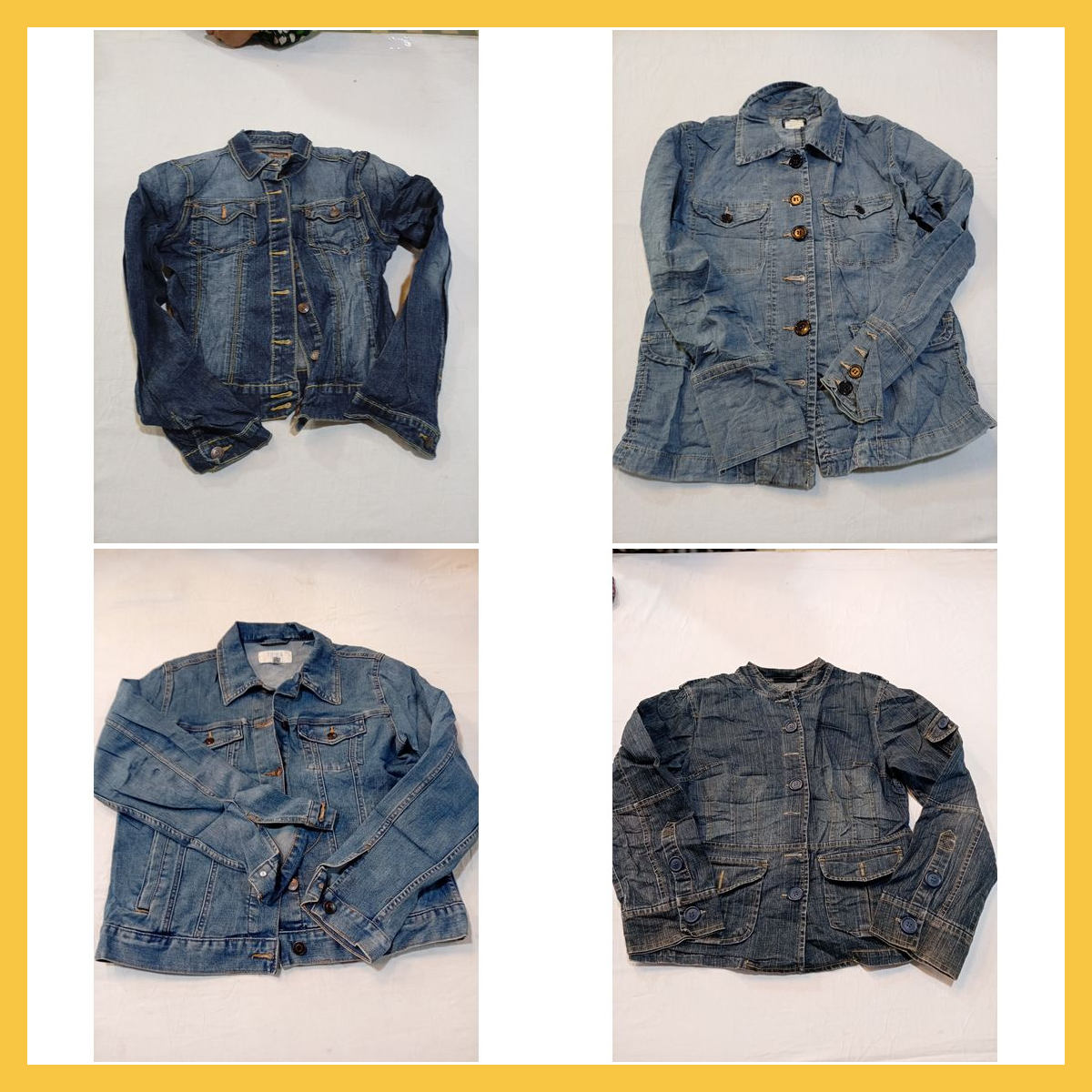 Denimjacken-Bundl - Yaba, Zara, Wrangler, Guess & ..
