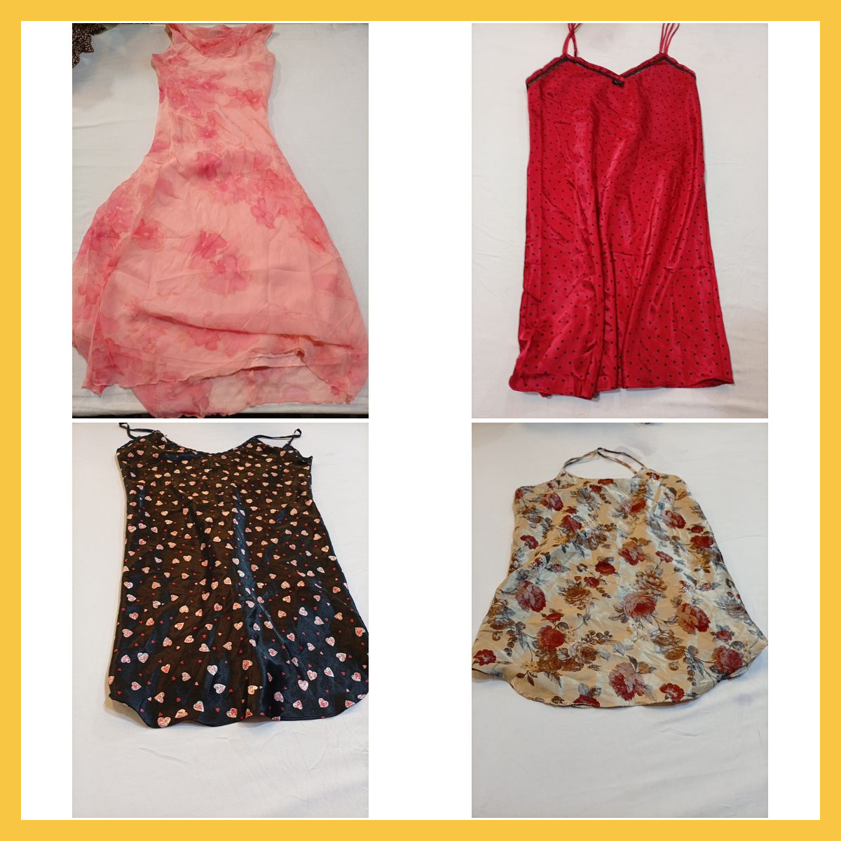 Slip Kleid Paket 15 Pc Damenmode Lot Be Smart Gill..