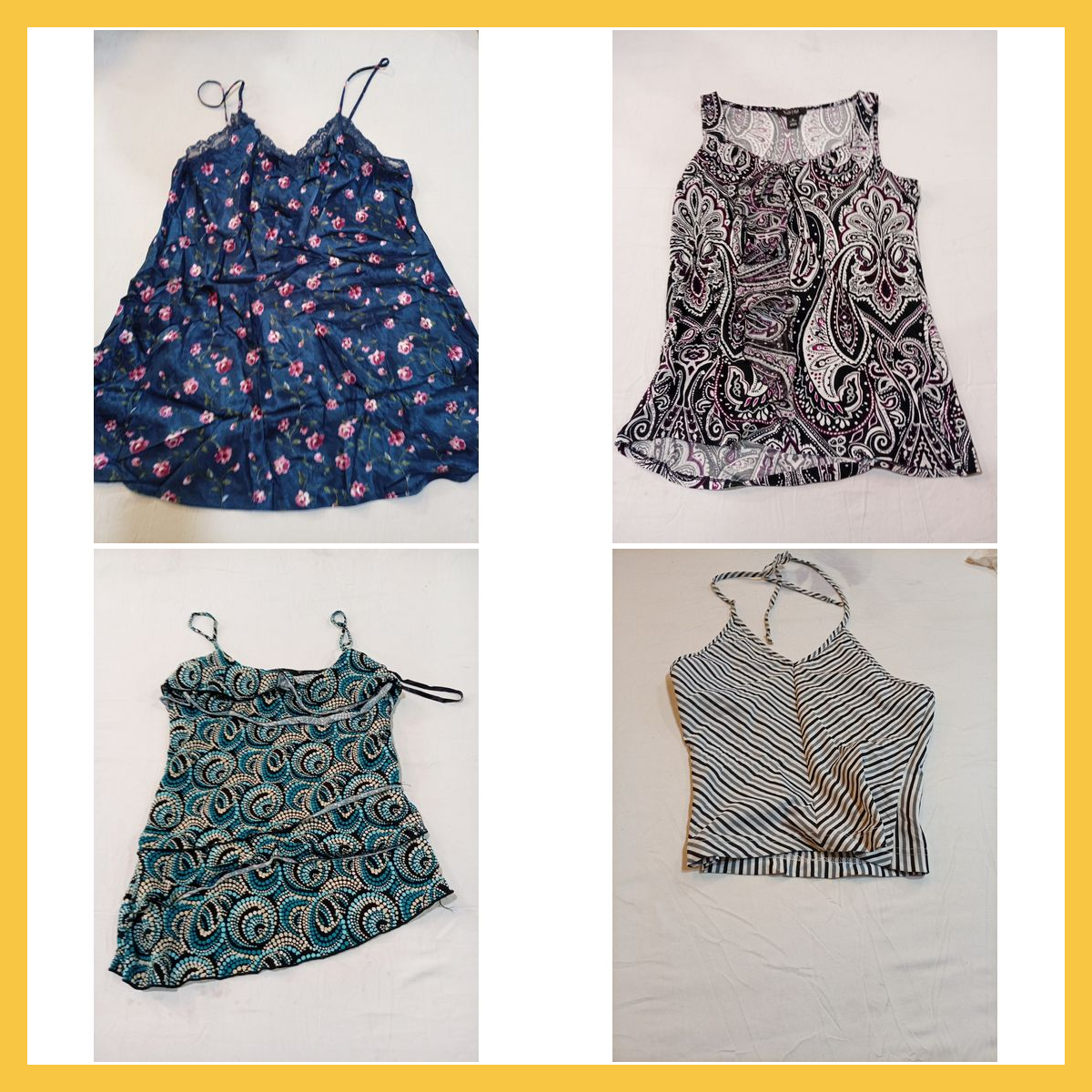 Ensemble de camisoles imprimées designer Evendale ..