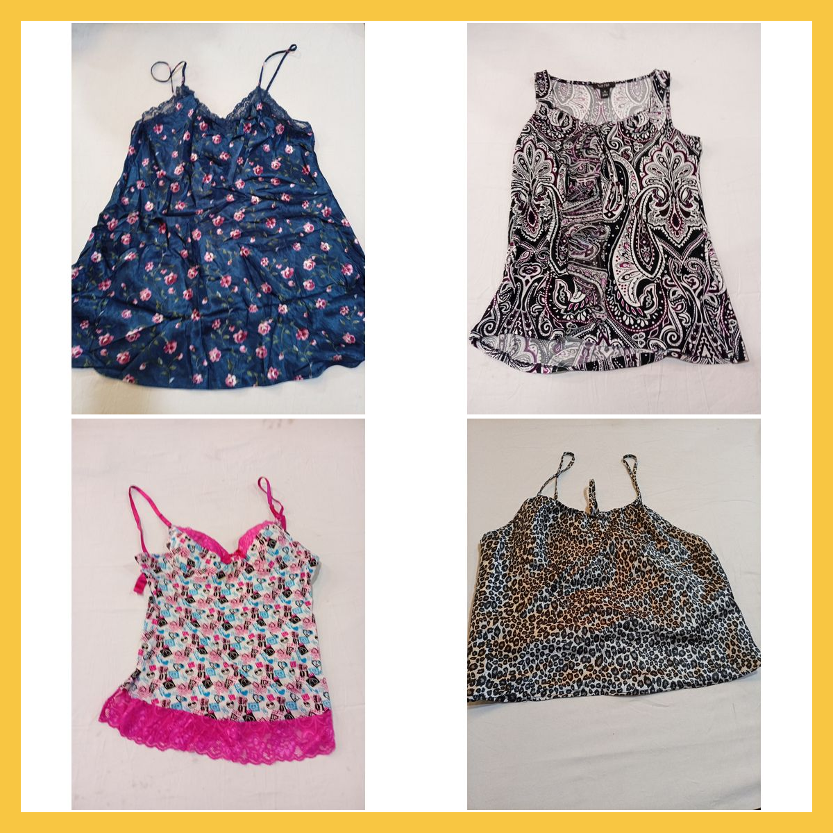 Ensemble de camisoles de créateur - 15 pièces Even..