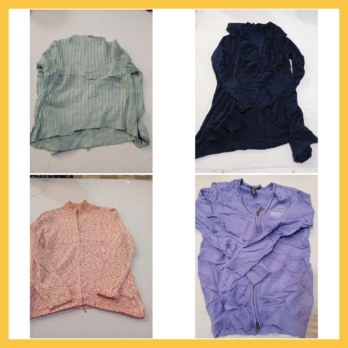 Cozy Sweater Bundle 12pcs Mix Knit Tops Cardigans