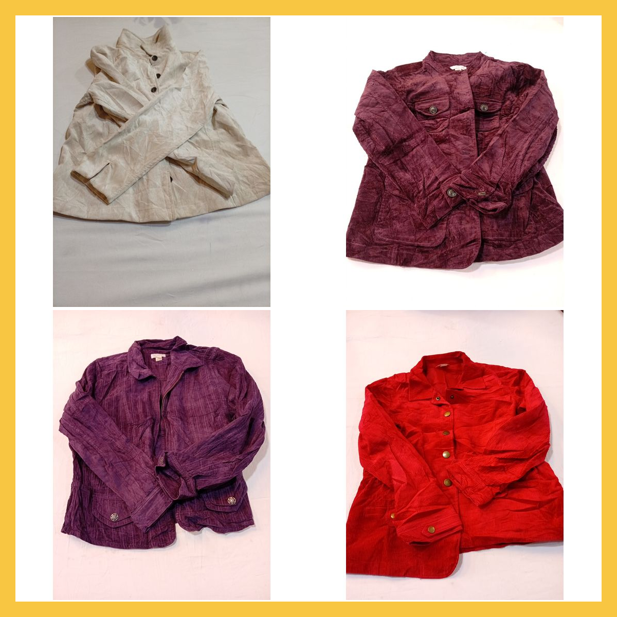 Christopher & Banks Corduroy Jacket Bundle 5pcs Wo..