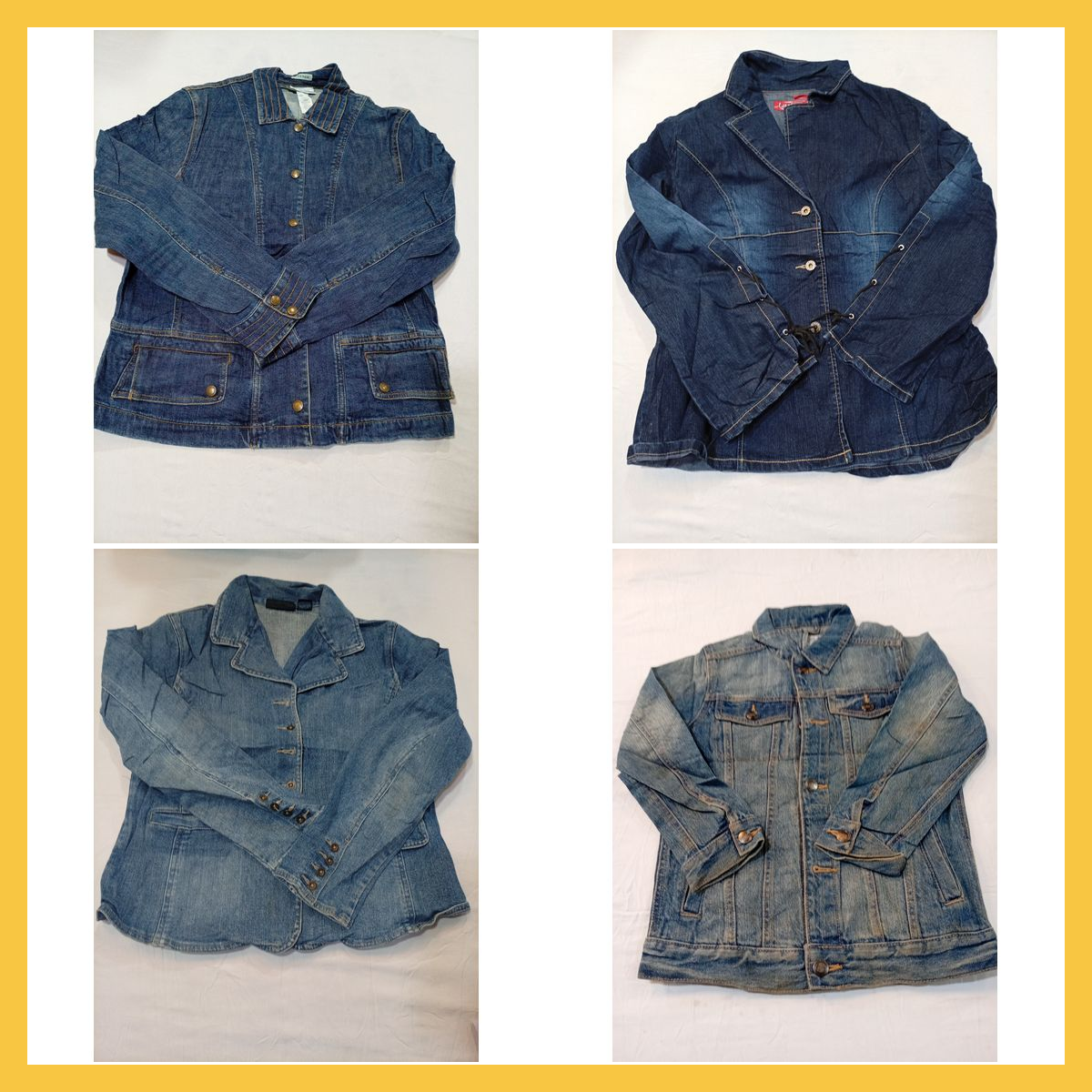 Denim-Jacken-Bündel - 14 Stück Mix Marken Jones Ne..