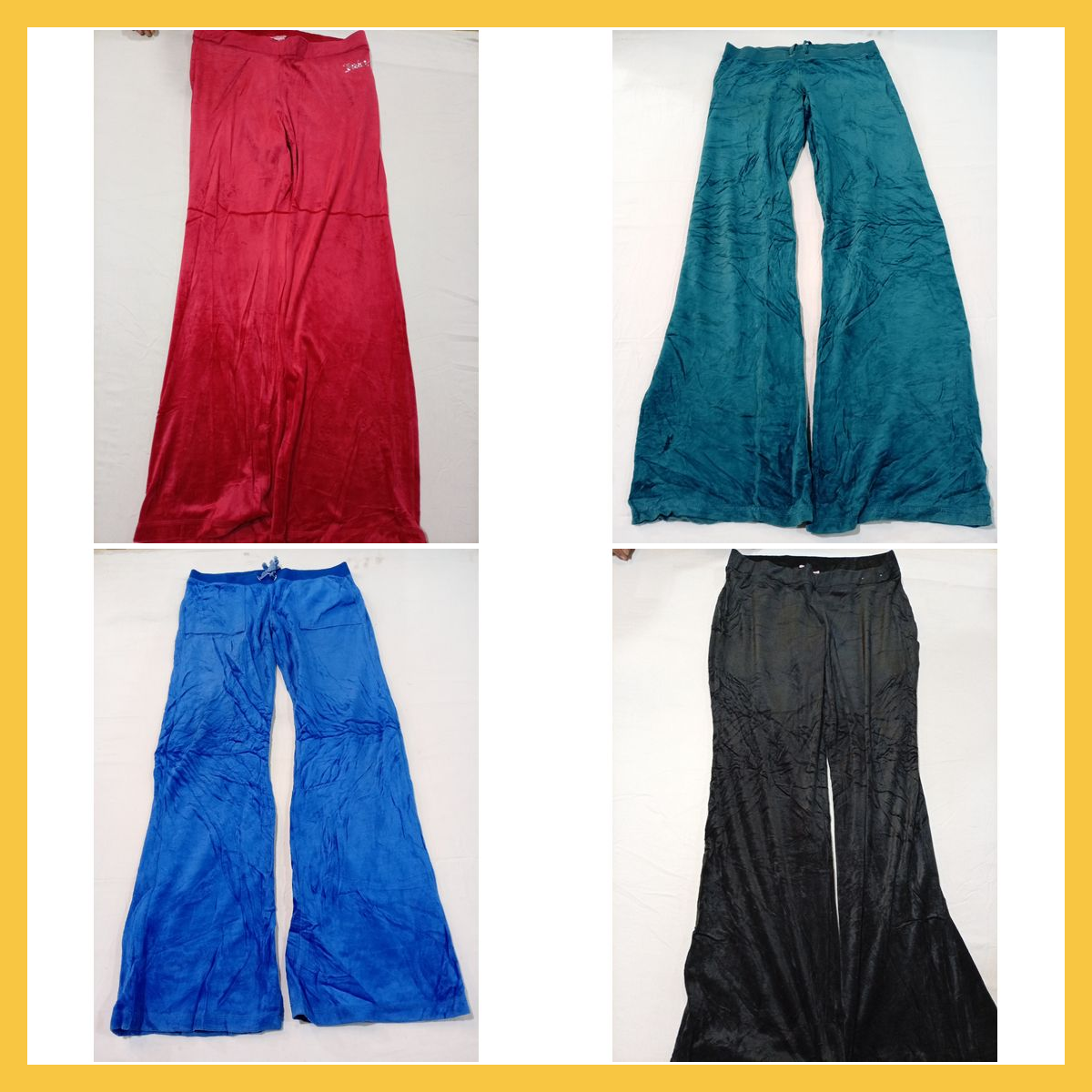 Juicy Couture Velvet Sweatpant Bundle 10 Pc Luxury..