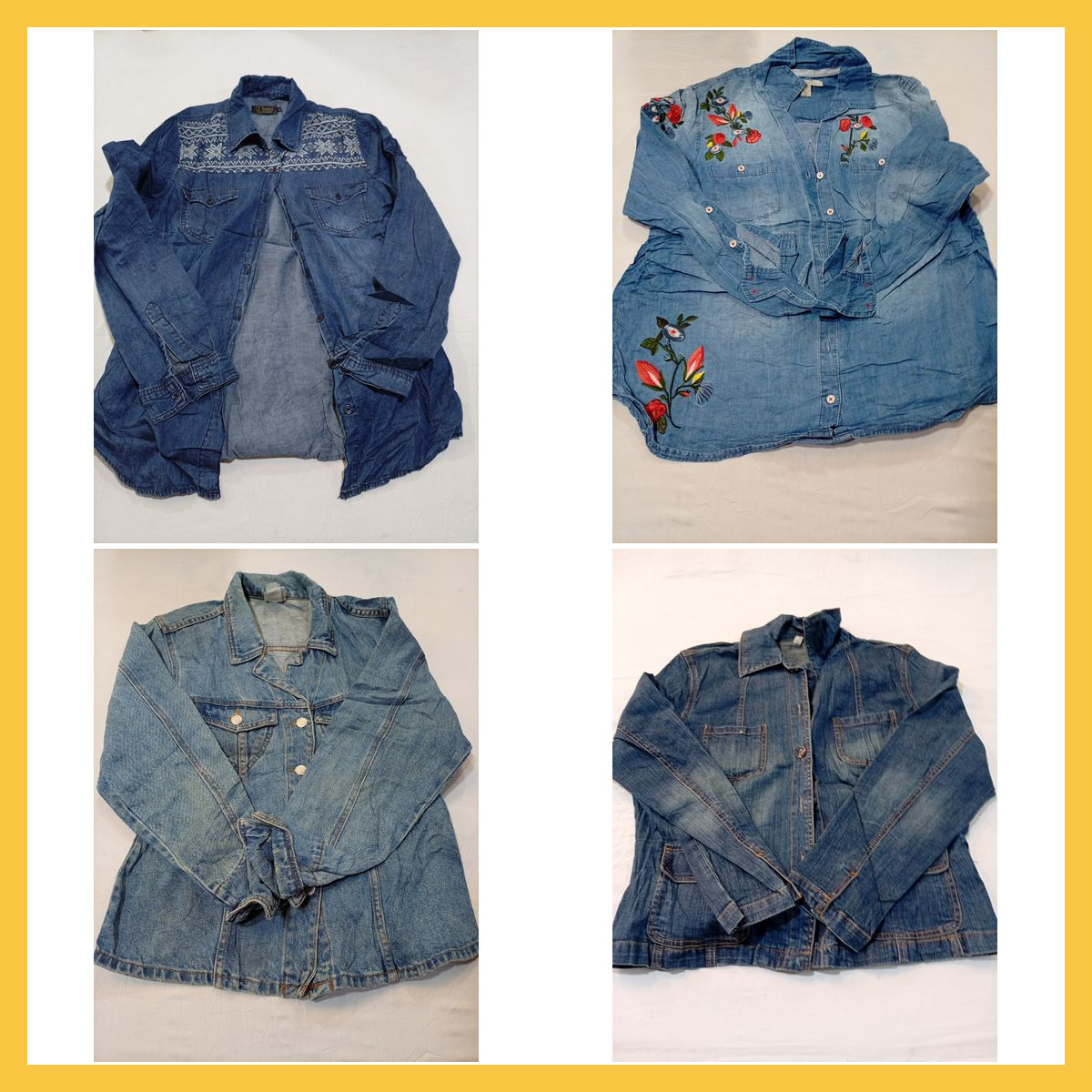 Ci Sono, Vintage America & More Denim Jackets Bund..