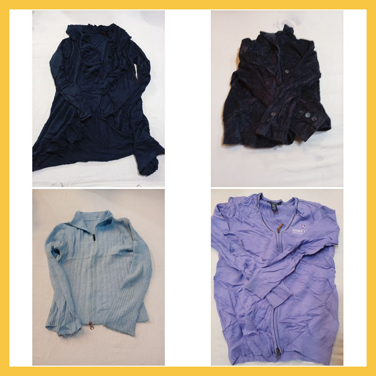 Cozy Cardigan Bundle - 10 Piece Sweater & Top Mix