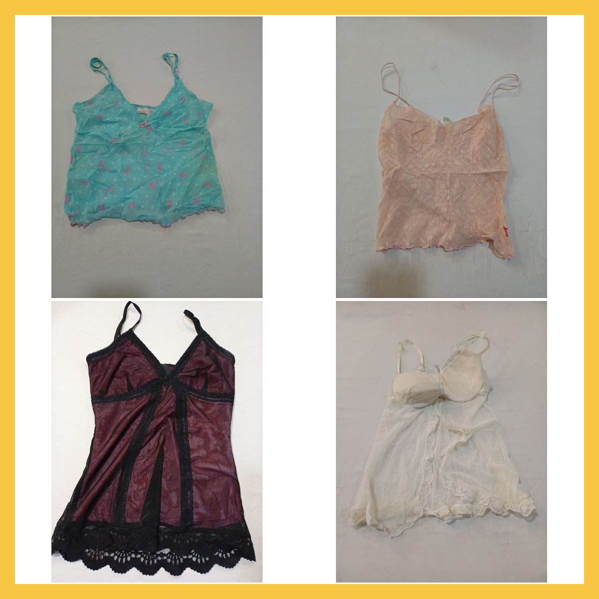 Luxuriöses Spitzen-Camisole-Bundle - DKNY, Victori..