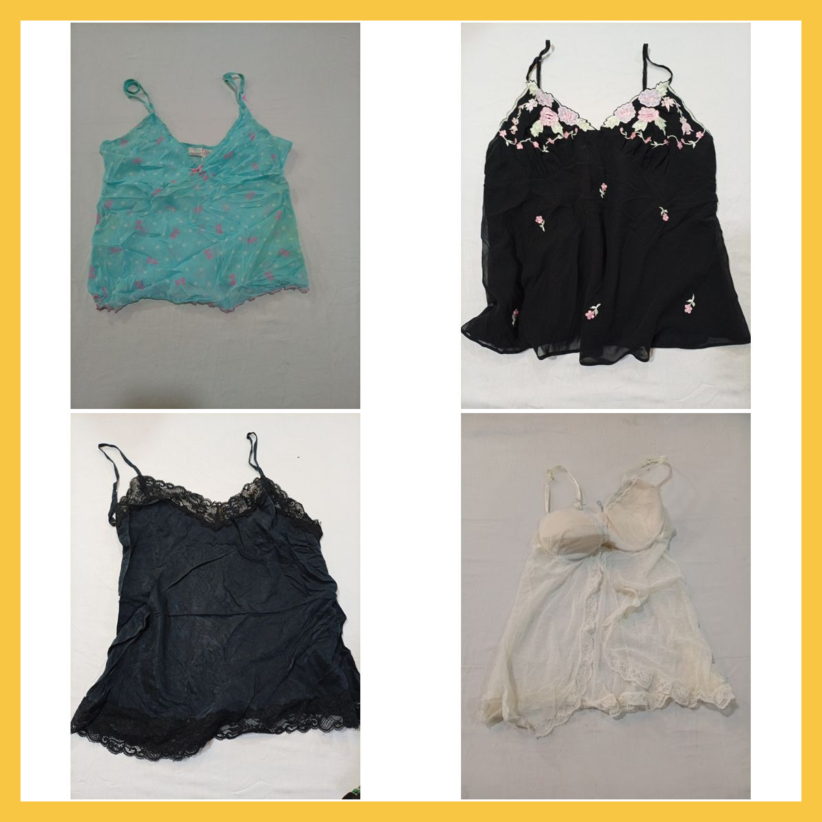 Ensemble de camisole en dentelle de créateur - Int..