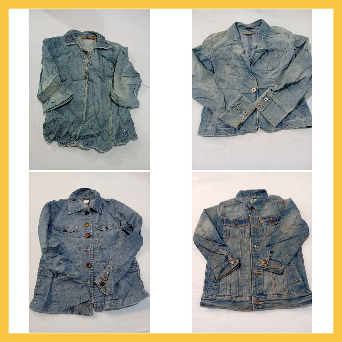 Designer-Denimjacken-Bundle - Dana, Zara, Guess & ..
