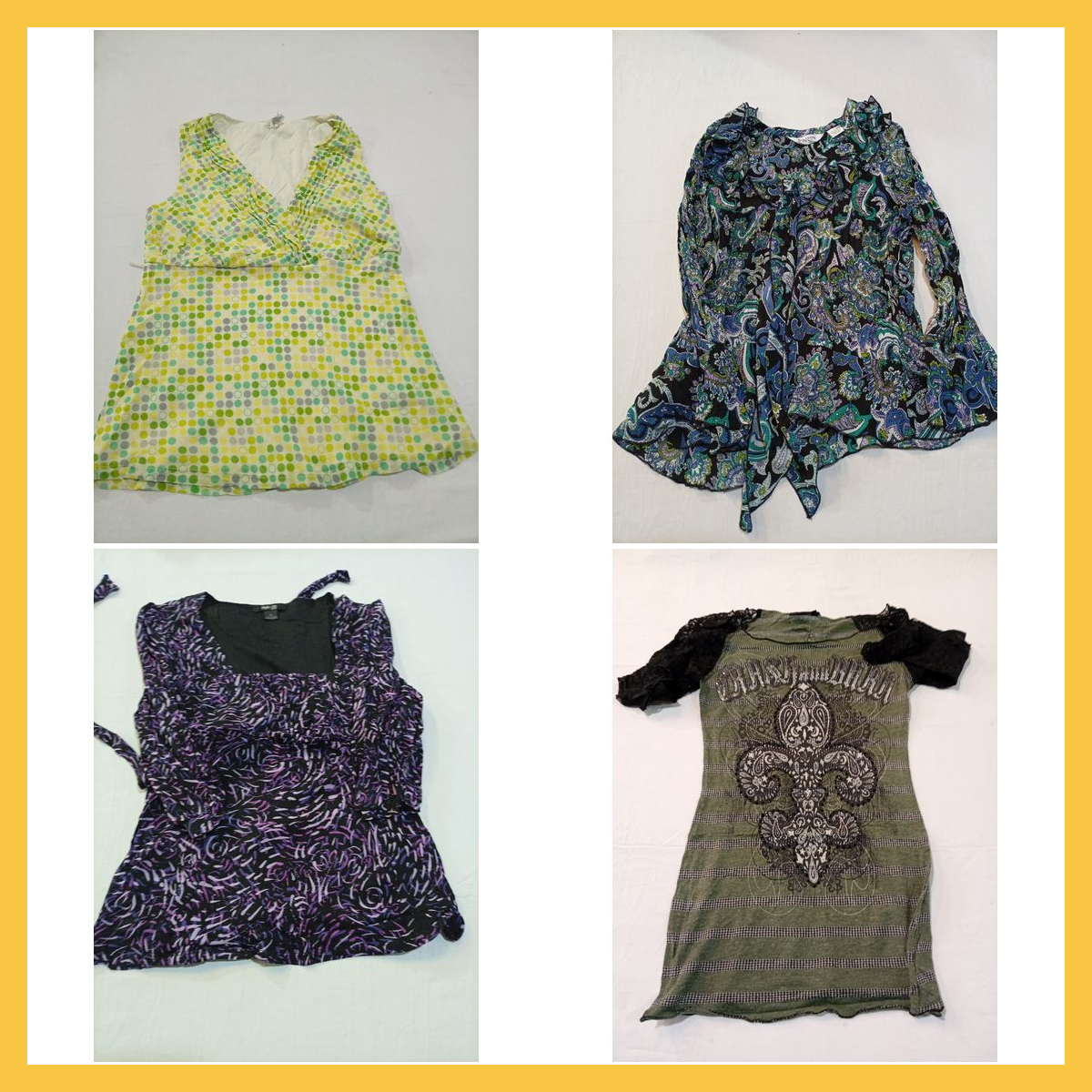 Sanft gebrauchte bedruckte Blusen-Bundle - Merona,..