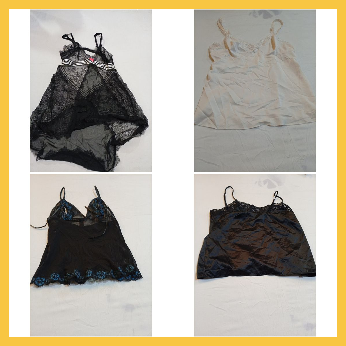 Victoria's Secret & More Spitzen-Camisole Bundle 1..
