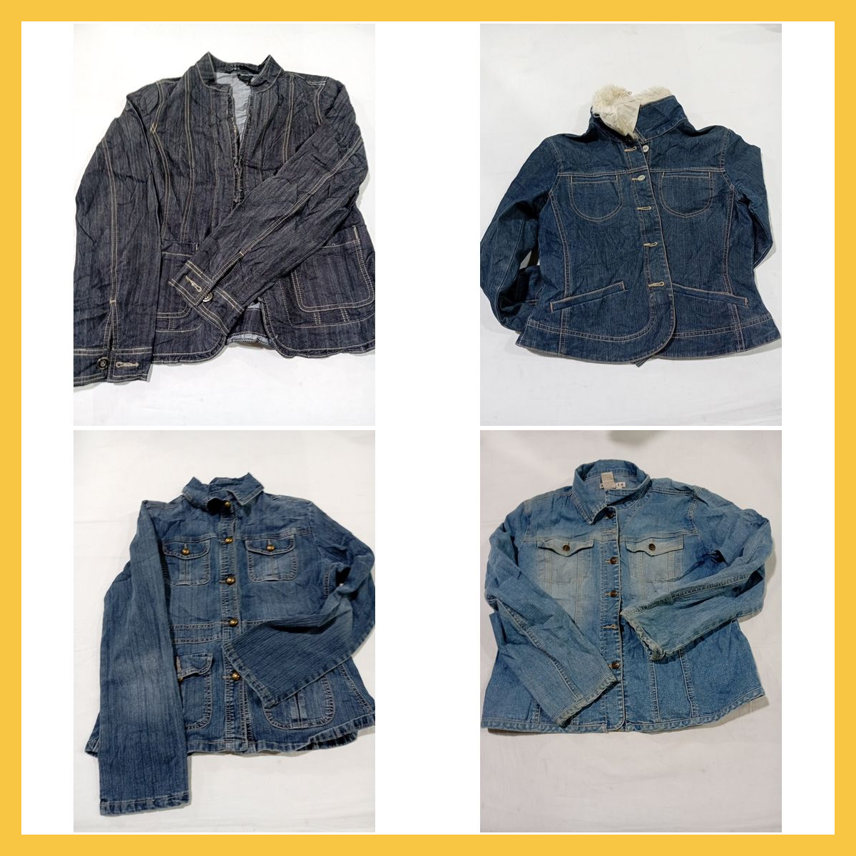 Denim-Jacke Bundle - 15 Teile Mix aus Bacciotti, A..