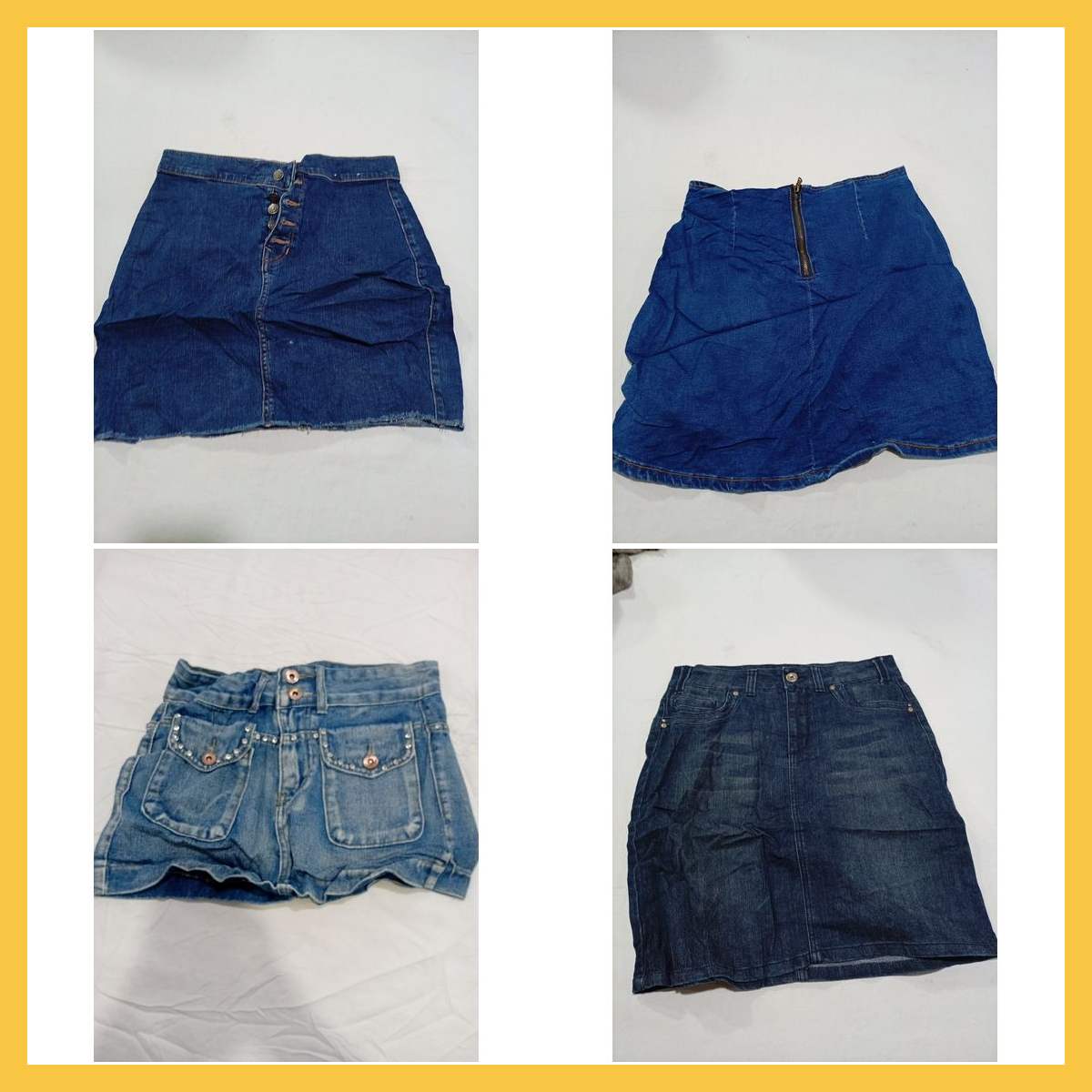 Denim Skirt Bundle - 15 Piece Mix of Express, 7 Fo..